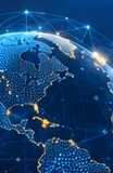 AI and data research globe